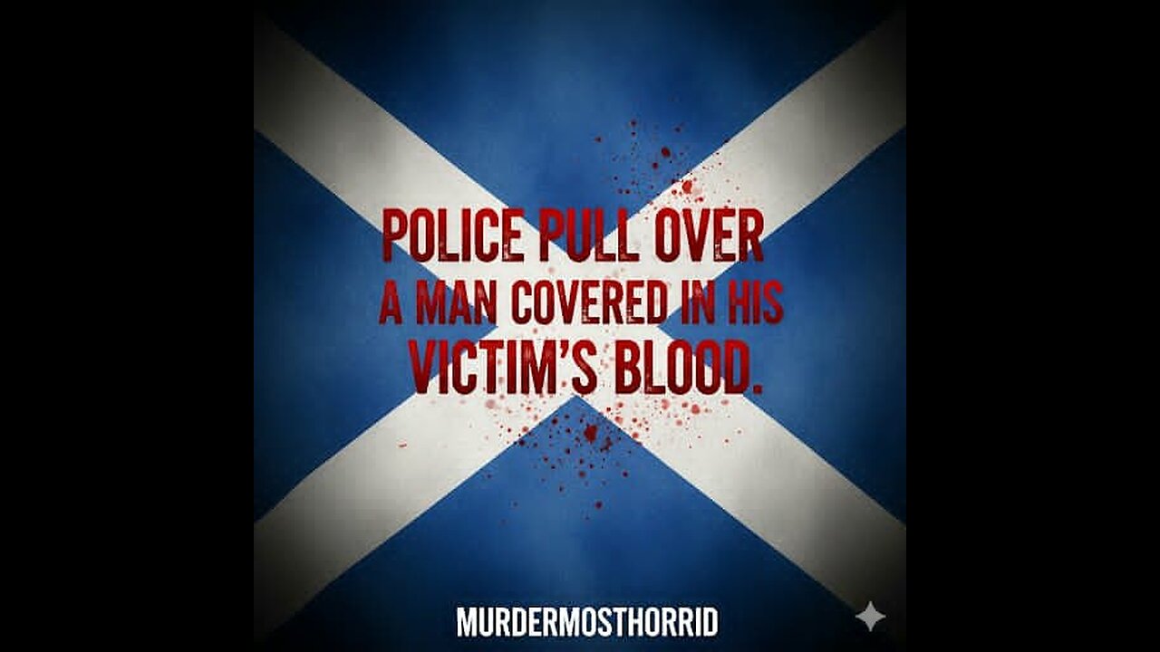 Police Pull Over A Man Covered In His Victim’s Bl**d