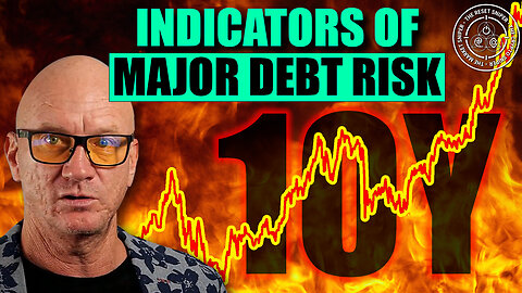 Long Term debt rates climbing, to reflect the debt risk!