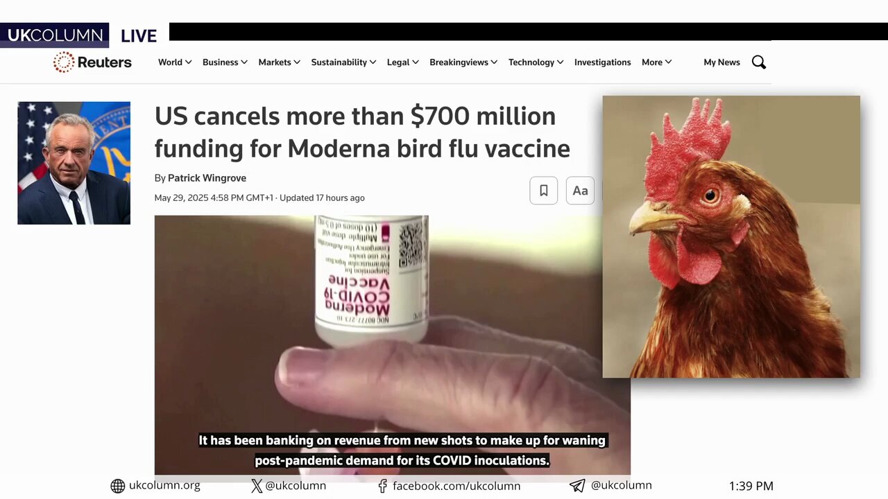 No Jab for the Healthy, No Cash for Moderna—But Cue the New Variant | UK Column News