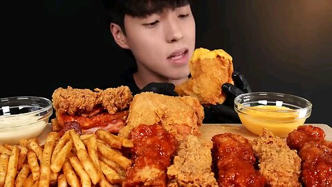 KFC's Best Fried Chicken MUKBANG 🍗🍗🍗🍗🍗