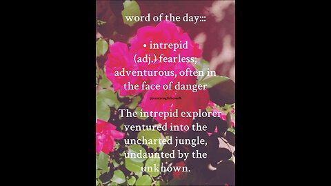 word of the day