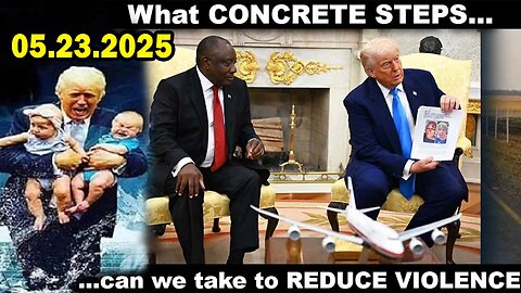 White House/South Africa Visit Complete, Rubio On Fire~ And We Know 05.23.25. Bannons War Room. Bongino Report. Judy Byington. Restored Republic via a GCR