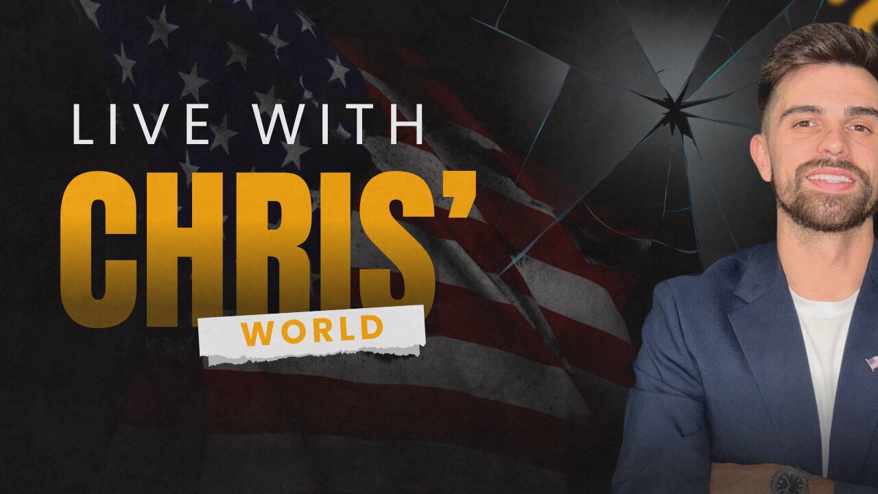LIVE WITH CHRIS’WORLD - It's all a BIG LIE it's ALL fake