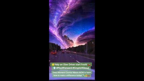 🚗✨ Help an Uber Driver Rise with 1 Bitcoin!