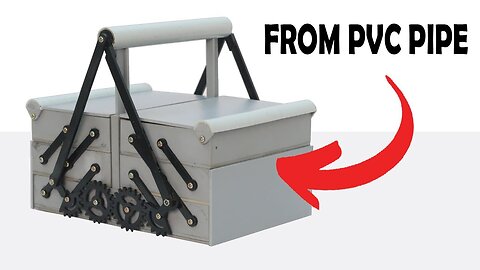 mechanical toolbox from PVC | #toponemaker