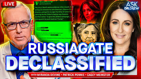 Miranda Devine: Clinton & Obama KNEW Trump Russia Links Were False, Now Exposed By DNI Tulsi Gabbard's Declassified Files w/ Patrick Pennie & Casey Meinster – Ask Dr. Drew