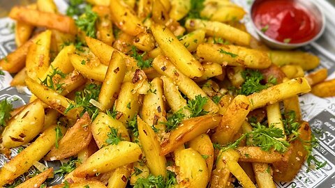 HOW TO FRY POTATOES CORRECTLY ☆ How to fry delicious, crispy, golden-brown potatoes