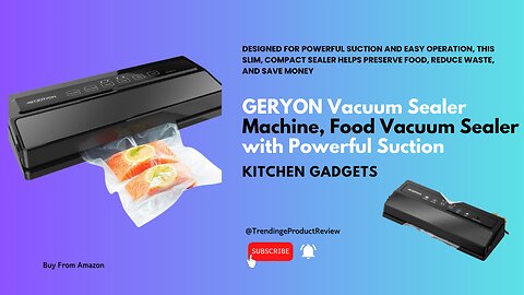 GERYON Vacuum Sealer Machine