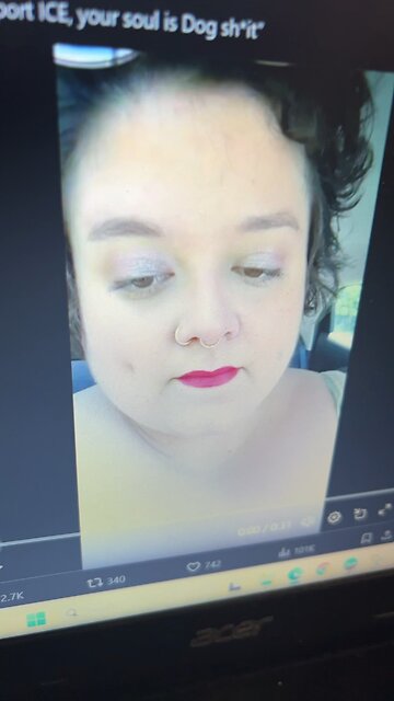 WHY IS SHE TALKING ABOUT MAGA LOOKS?