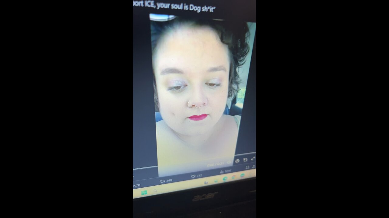 WHY IS SHE TALKING ABOUT MAGA LOOKS?
