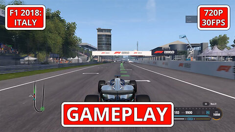 F1 2018: Italy: Gameplay - (PC HD) [720p30FPS]