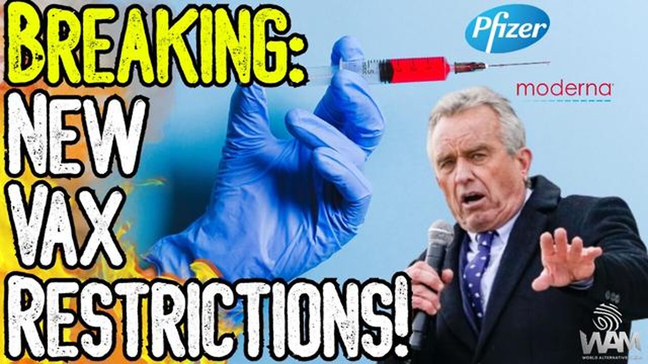 NEW VAX RESTRICTIONS! - Is MAHA One Big Psyop? - The WHO's New Pandemic Treaty