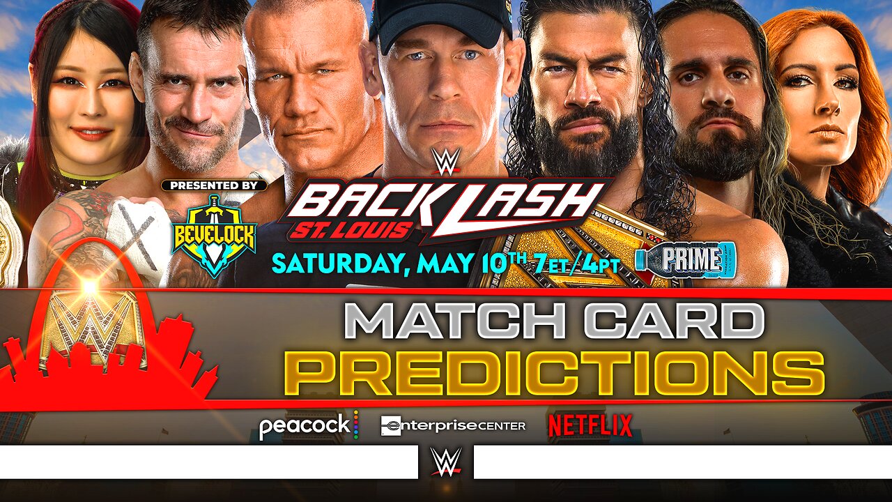 WWE Backlash 2025 - Match Card Predictions | Bevelock