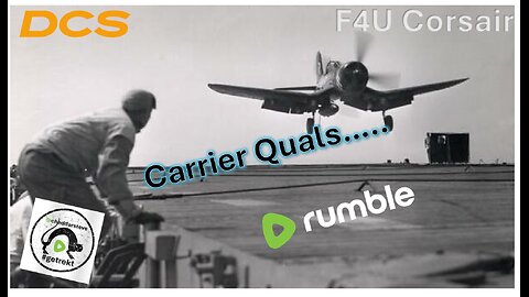 WW2 Flight Simi - Nothing But f4U Carrier Landings
