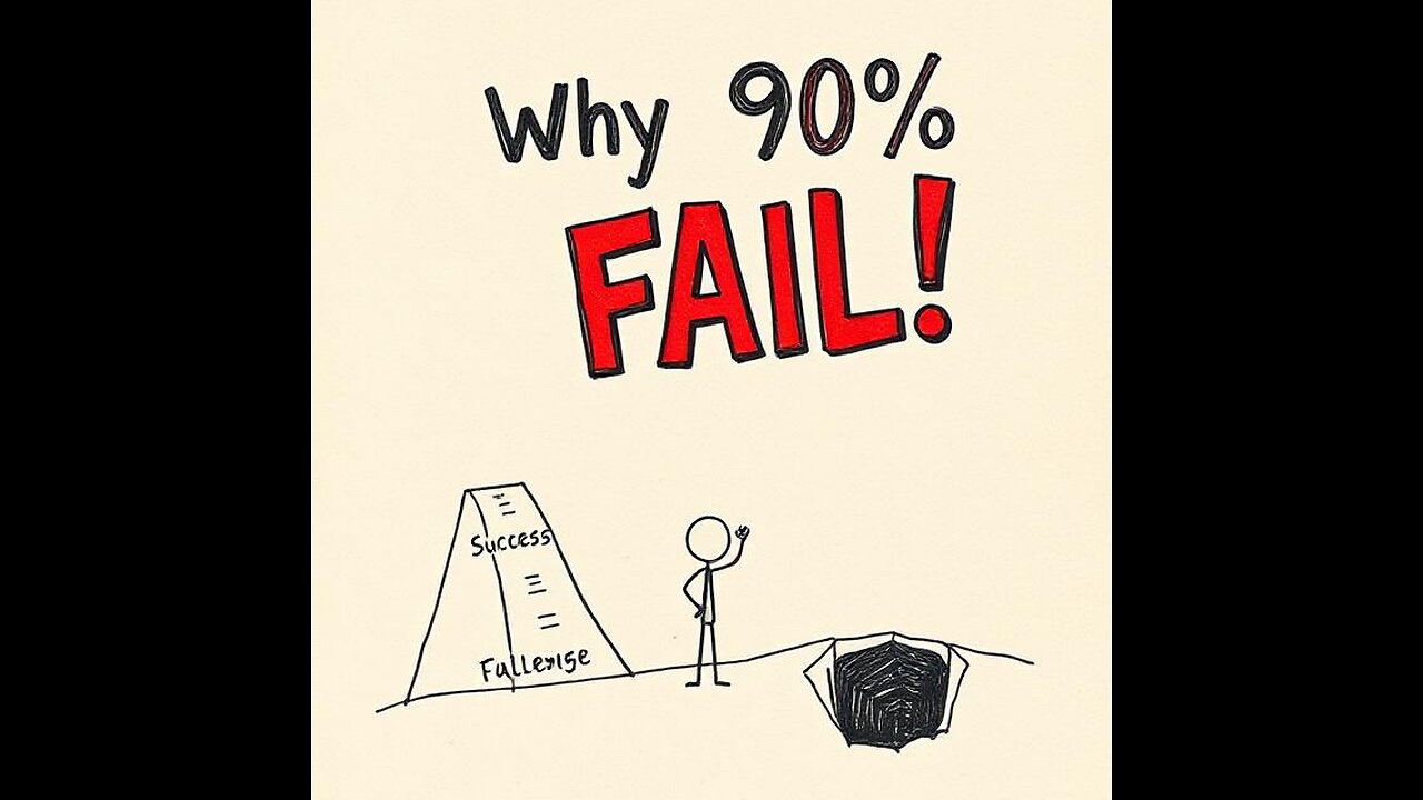 Why 90% of People Fail (And How to Be in the 10%