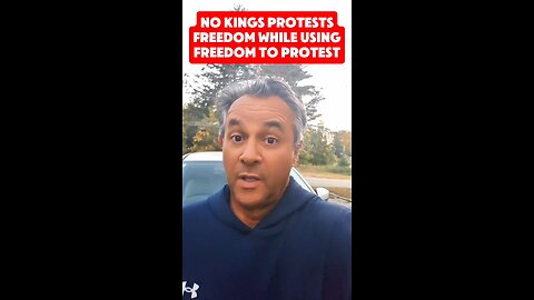 Freedom practices while protesting it