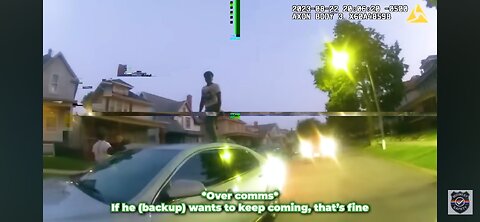 Kicking a cop in the face goes wrong