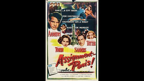 Assignment – Paris (1952) | Directed by Robert Parrish