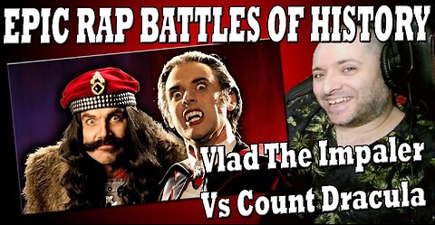 Dracula vs Vlad | Epic Rap Battles | First Time Watching | Legend vs Legend in a Dark Duel 🌑