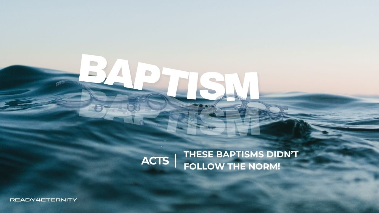 48: Why Was The Spirit Not Given At Baptism?, Part 1