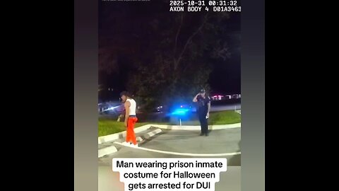 Florida teen in prison costume arrested for DUI after Halloween party #florida #halloween #dui #japd