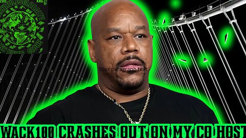 Wack100 crashes out on Adam22 Over His Wife
