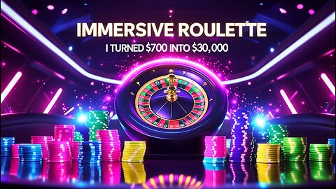 I Turned $700 Into $30,000 at Immersive Roulette