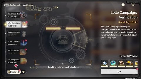 Lollo Campaign: Verification Event - Wuthering Waves - Version 2.4 - Part 3