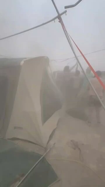 The Burning Man festival hadn’t started yet, but visitors to Black Rock City