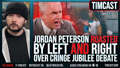 Jordan Peterson ROASTED By Left AND Right Over Cringe Jubilee Debate