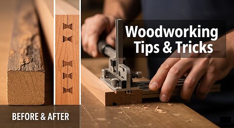 12 Amazing Woodworking Techniques and Tips