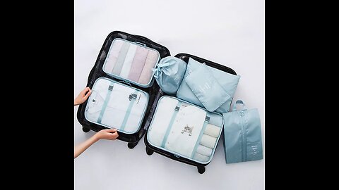 The Ultimate 7-piece Travel Organizer