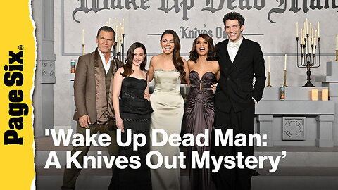 Mila Kunis, Kerry Washington and more celebrities attend the 'Wake Up Dead Man: A Knives Out Mystery' LA premiere