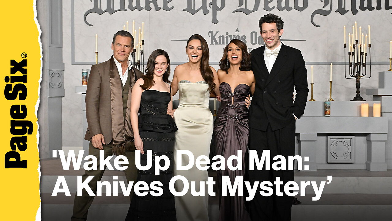 Mila Kunis, Kerry Washington and more celebrities attend the Wake Up Dead Man: A Knives Out Mystery LA premiere