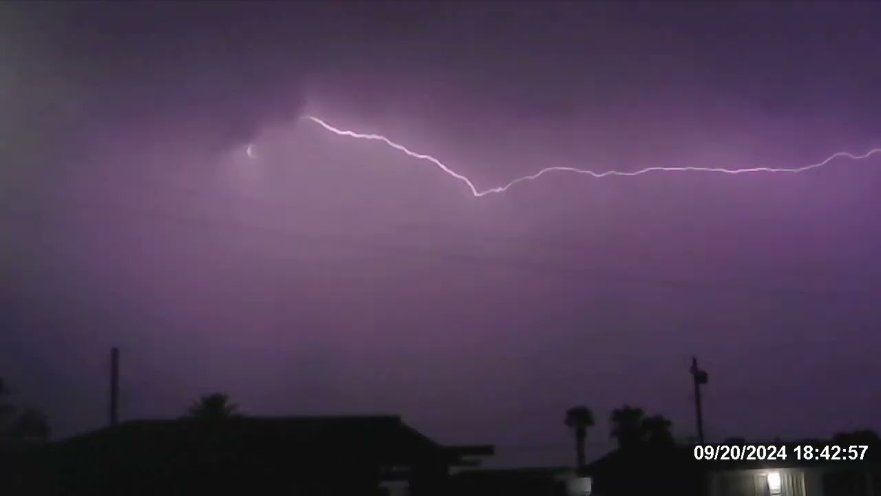 You better wake me up for this storm! In Needles CA! (09/20/2024)