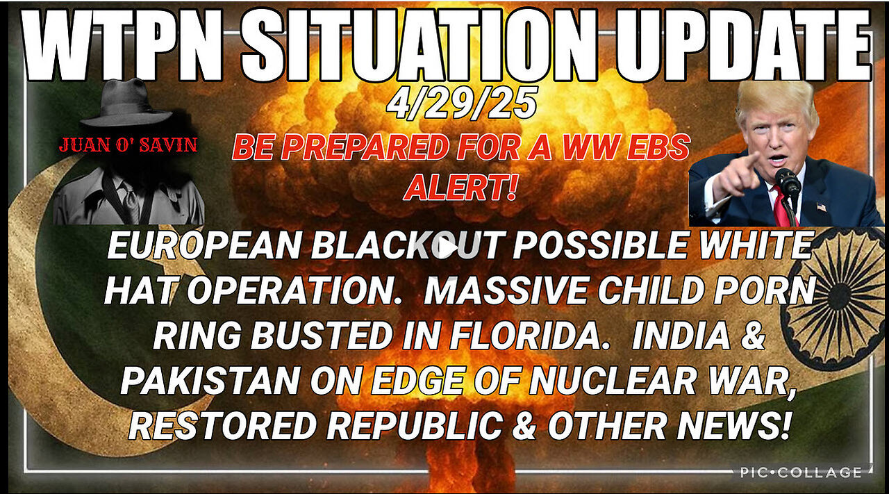 WTPN SITUATION UPDATE 04.29.2025
