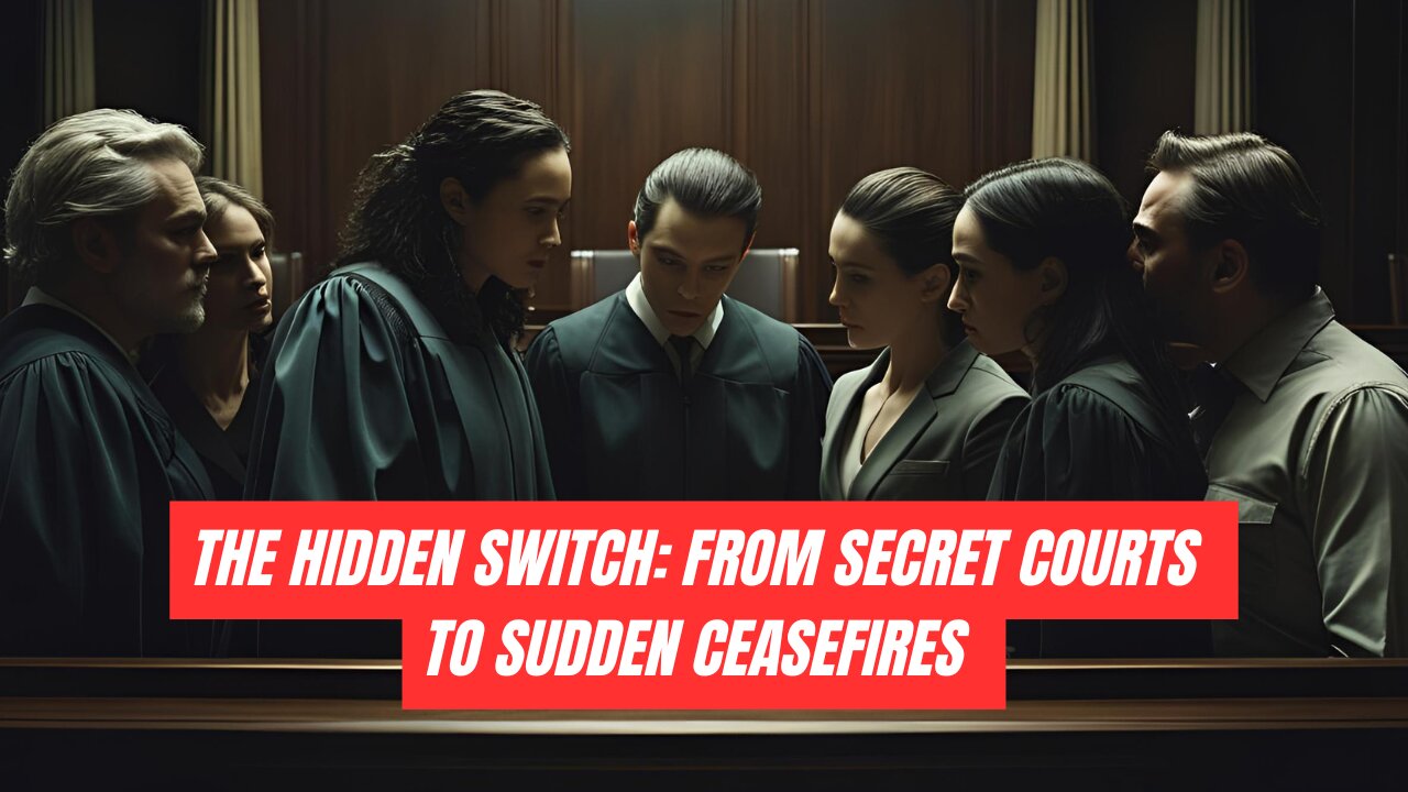 The Hidden Switch: From Secret Courts to Sudden Ceasefires