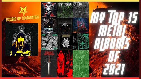 ⚔️My Top 15 Metal Albums Of 2021⚔️