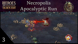 Heroes of Might and Magic: Olden Era Apocalyptic Difficulty Necropolis Playthrough Episode 3