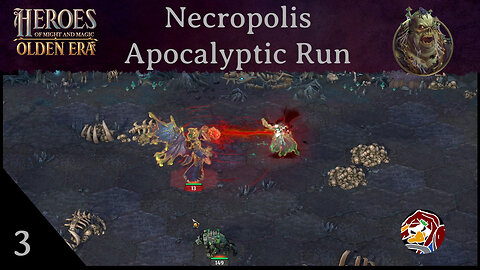 Heroes of Might and Magic: Olden Era Apocalyptic Difficulty Necropolis Playthrough Episode 3