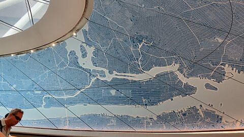 Penn Station Mural of NYC (Manhattan)