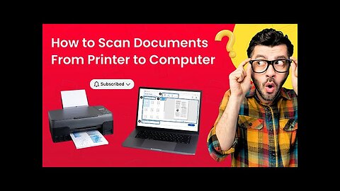 How to Scan Documents From Printer to Computer?