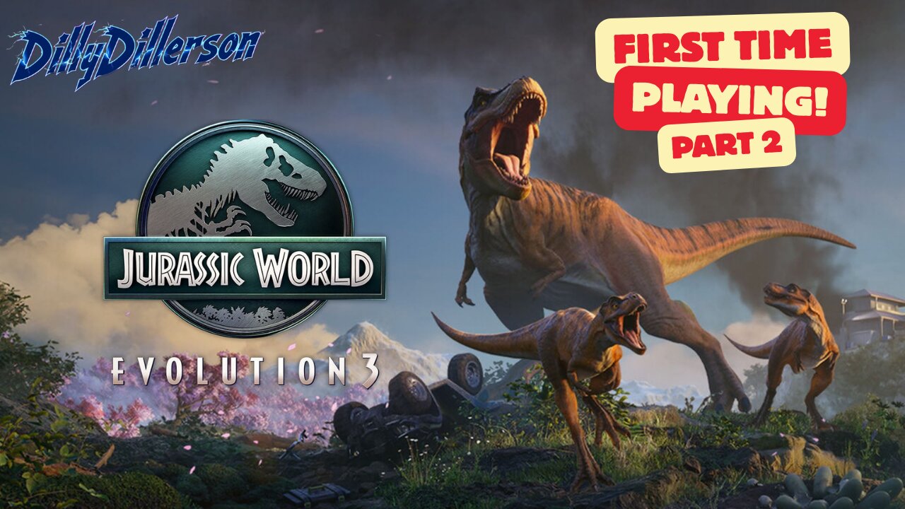 🦖 FIRST TIME PLAYING JURASSIC WORLD EVOLUTION 3! 🦕 PT 2