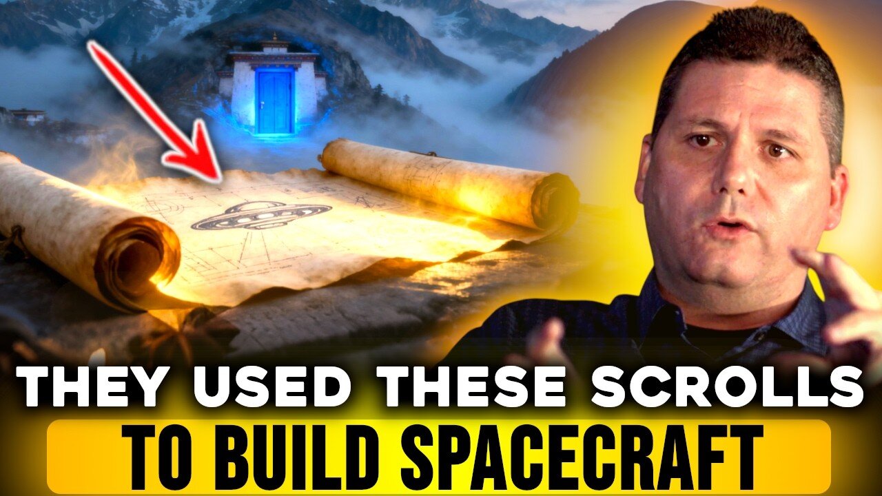 UNBELIEVABLE! UFO Blueprints Found in Ancient Tibetan Scrolls