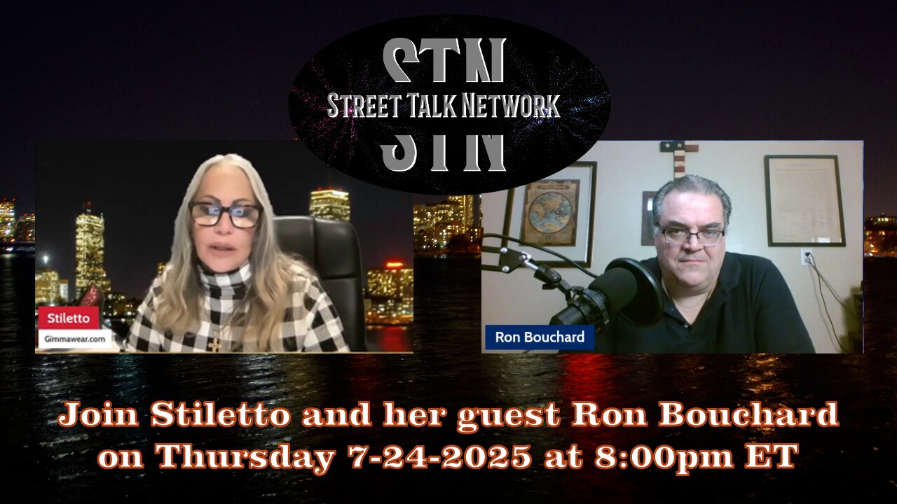 Rebroadcast of Street Talk with Stiletto from 7-24-2025