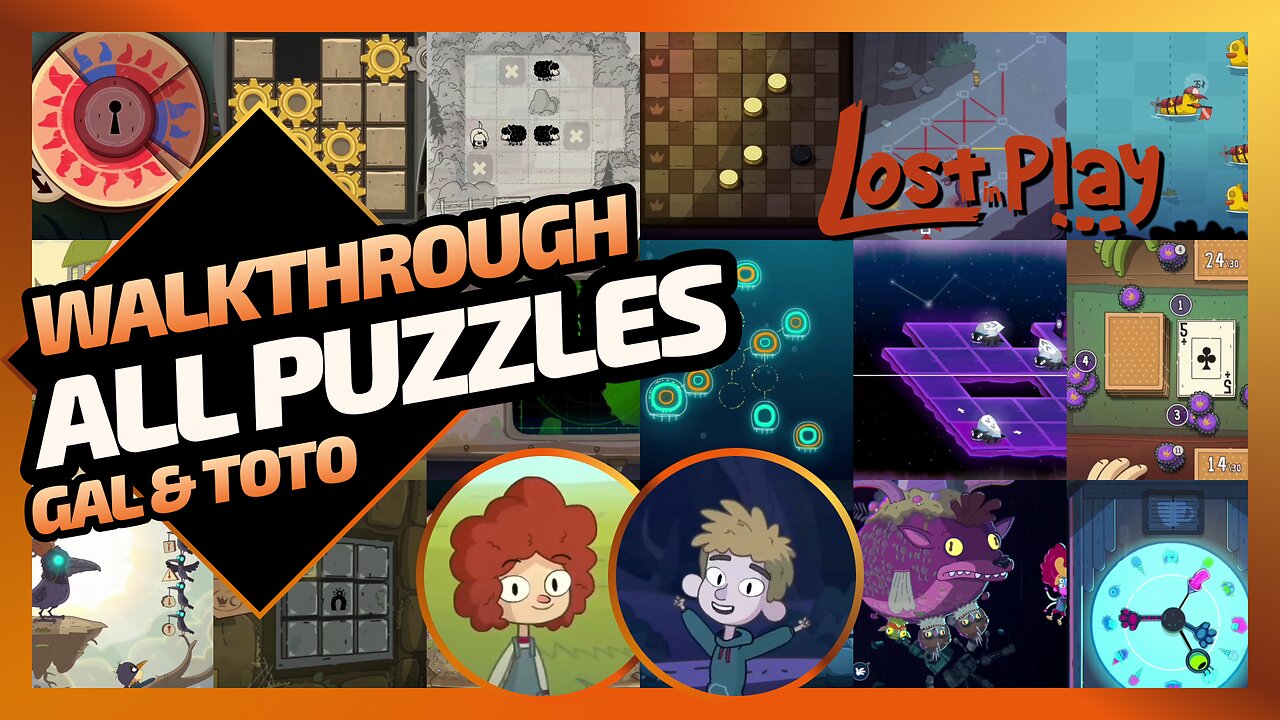 Lost in Play | Walkthrough Gameplay - All Puzzles