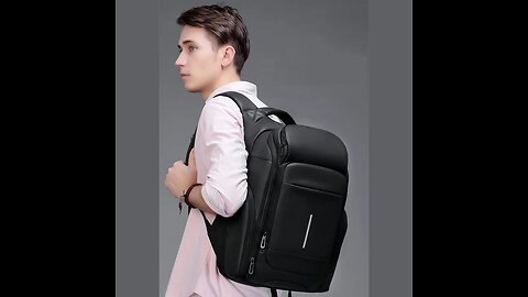 Large Capacity Business Backpack, with Insulation Pocket, Multiple Compartments, Waterproof Design