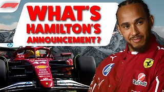 What is Lewis Hamilton's mysterious announcement ?