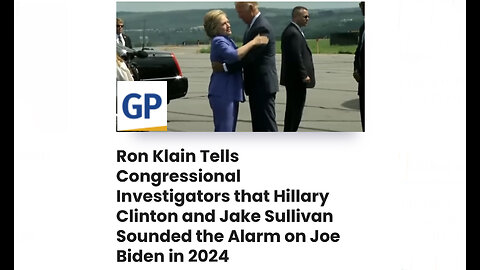Ron Klain Tells that Hillary Clinton and Jake Sullivan Sounded the Alarm on Joe Biden in 2024