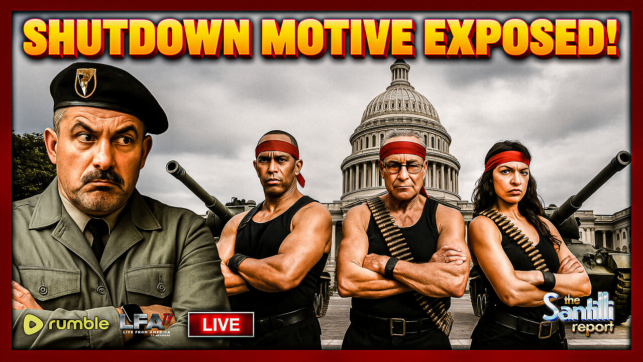 Democrats Openly Admit Shutdown Was Yet Another Example of Weaponization of Government | THE SANTILLI REPORT 11.13.25 1PM